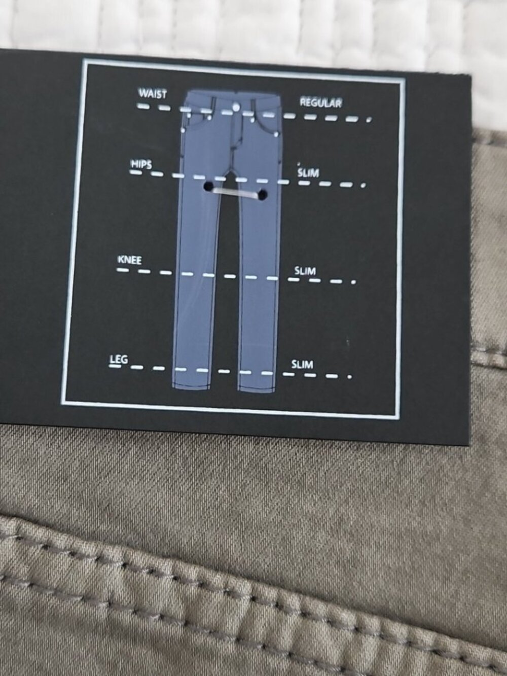 Vintage Genes Black Jeans Men's 36x30 Gray French Terry Denim Stretch NWT NEW - Picture 8 of 16